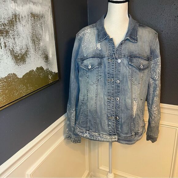 Nanette Lepore Jackets & Blazers - Nanette Lapore denim/jean jacket